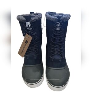 Quiksilver New Sub Zero Insulated Snow Rain Lace Up Boot